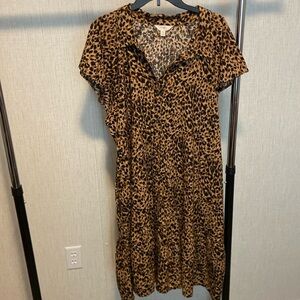 Terra & Sky 2x cheetah dress